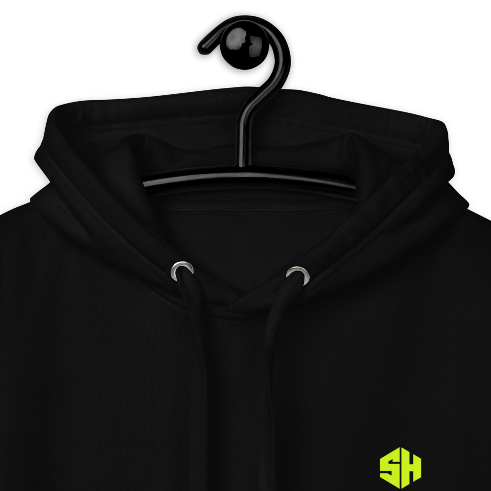 Hoodie zoomed detail