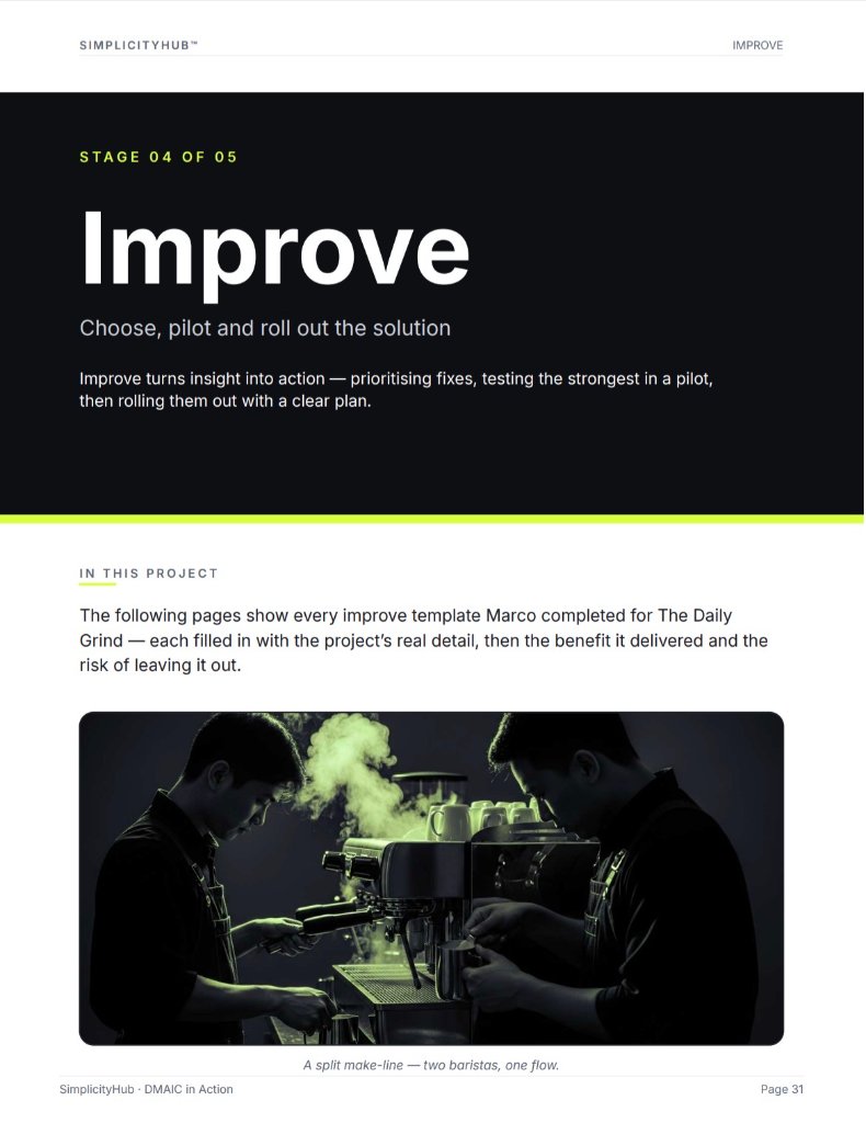 Improve phase