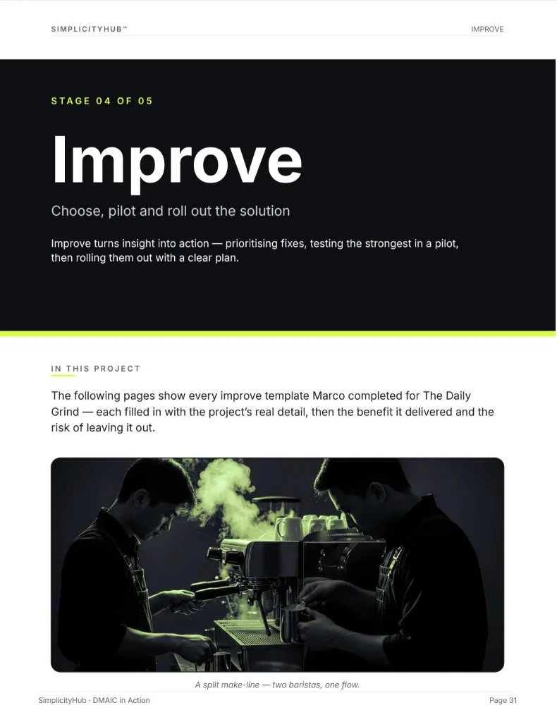 Improve phase