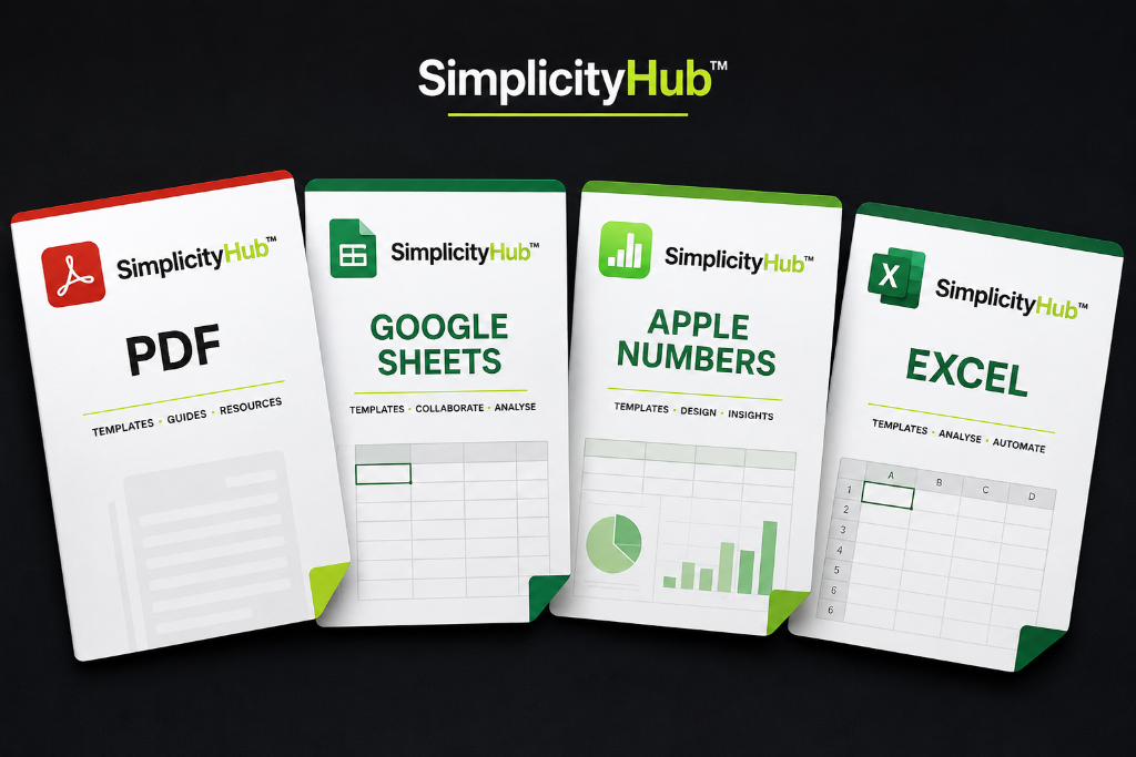 SimplicityHub Project Risk Assessment Template — editable Excel template