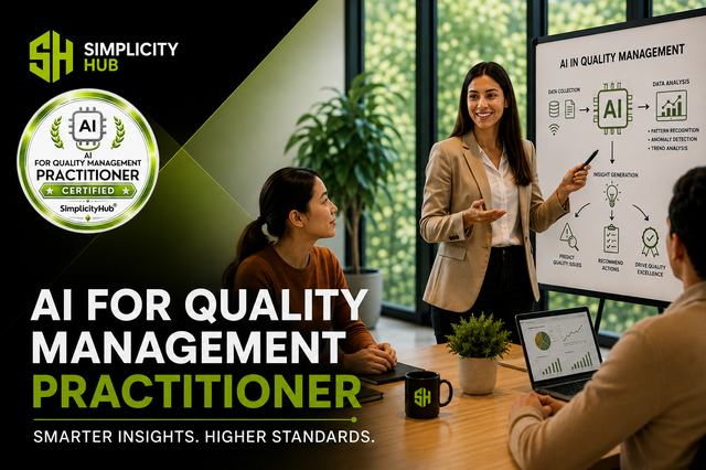 AI for Quality Management training session — applying AI to quality improvement processes