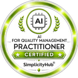 Applying AI to Quality Management certification badge