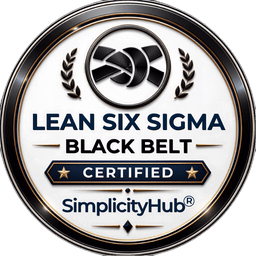 Black Belt certification badge