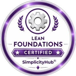 Lean Foundation certification badge