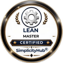 Lean Master certification badge