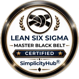 Lean Six Sigma Master Black Belt badge