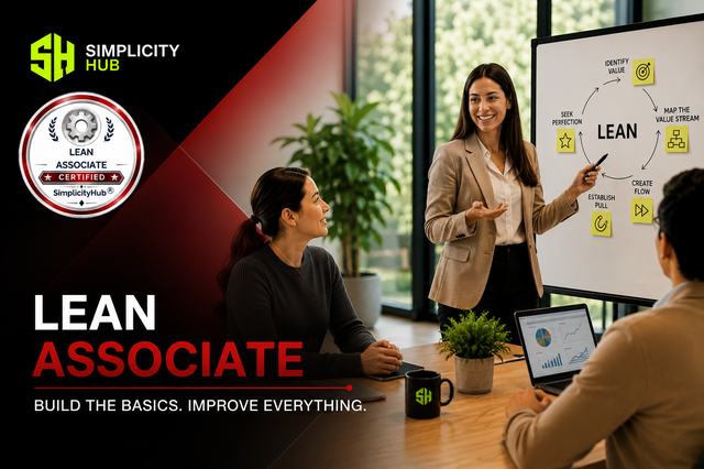Lean Associate training session — foundational Lean principles workshop