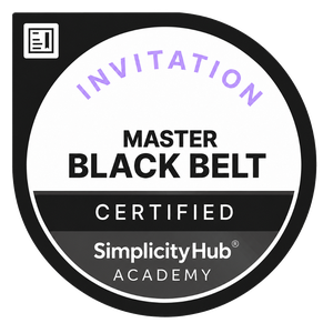 Master Black Belt badge