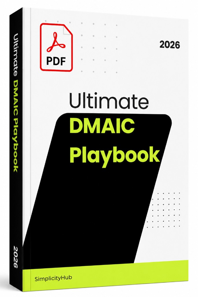 Ultimate DMAIC Playbook by SimplicityHub