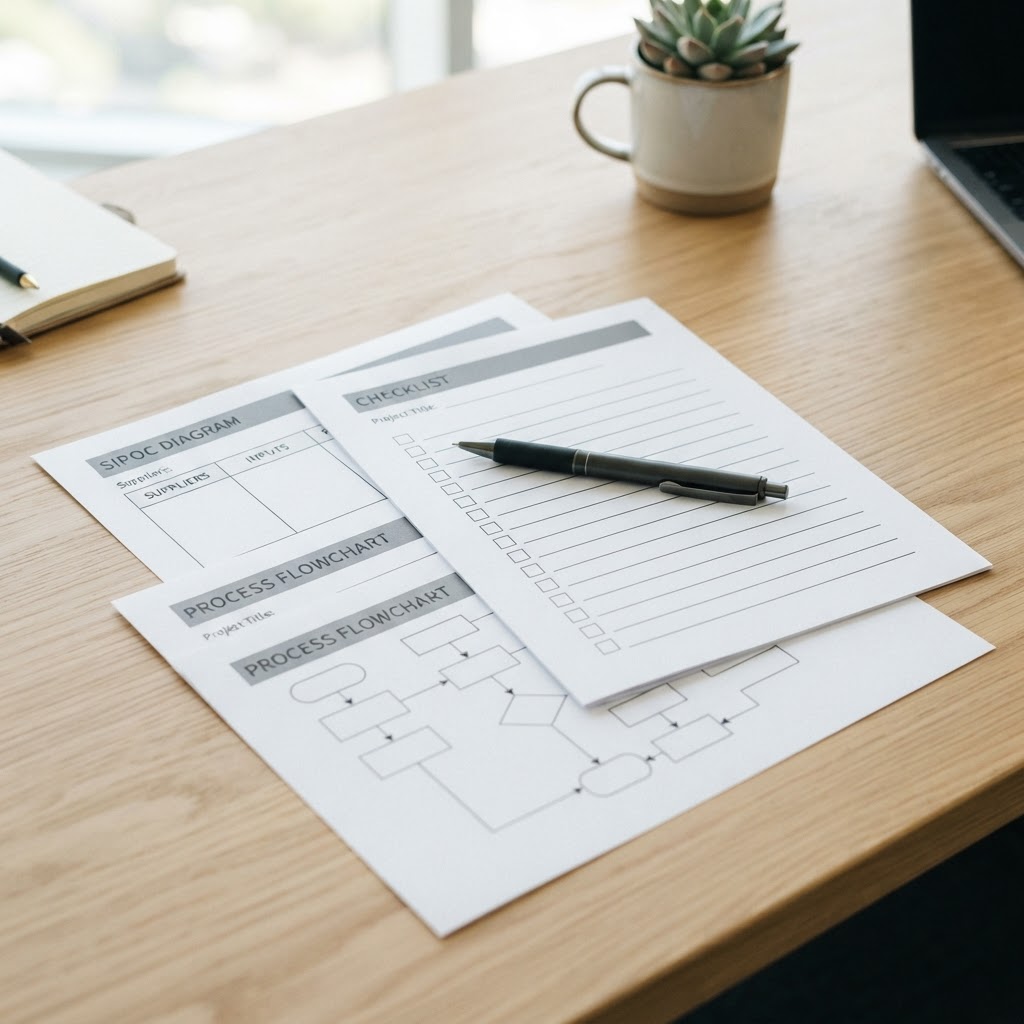 Premium Lean Six Sigma template packs